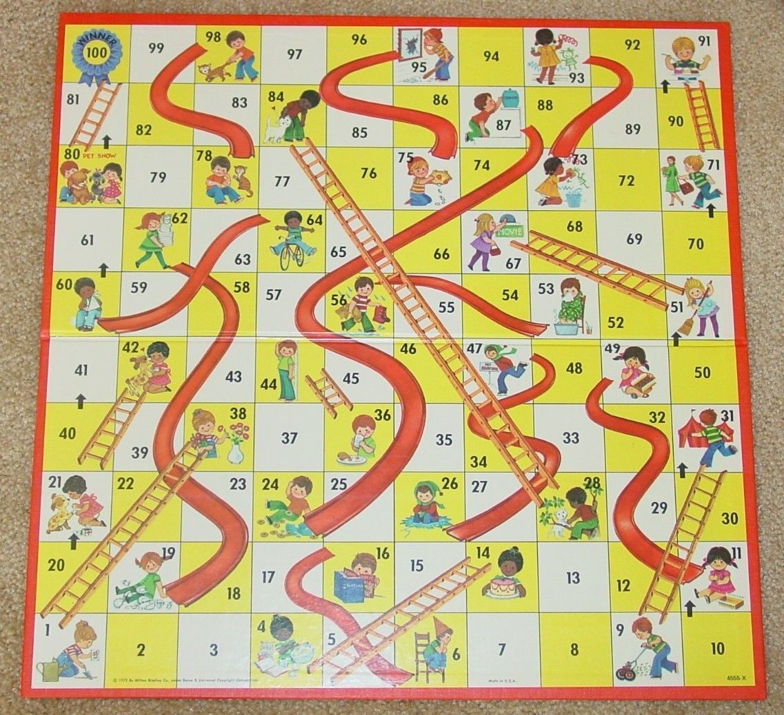 Chutes And Ladders Printable Customize And Print