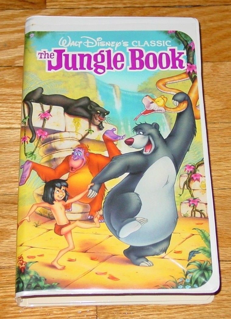 The Jungle Book VHS Cover