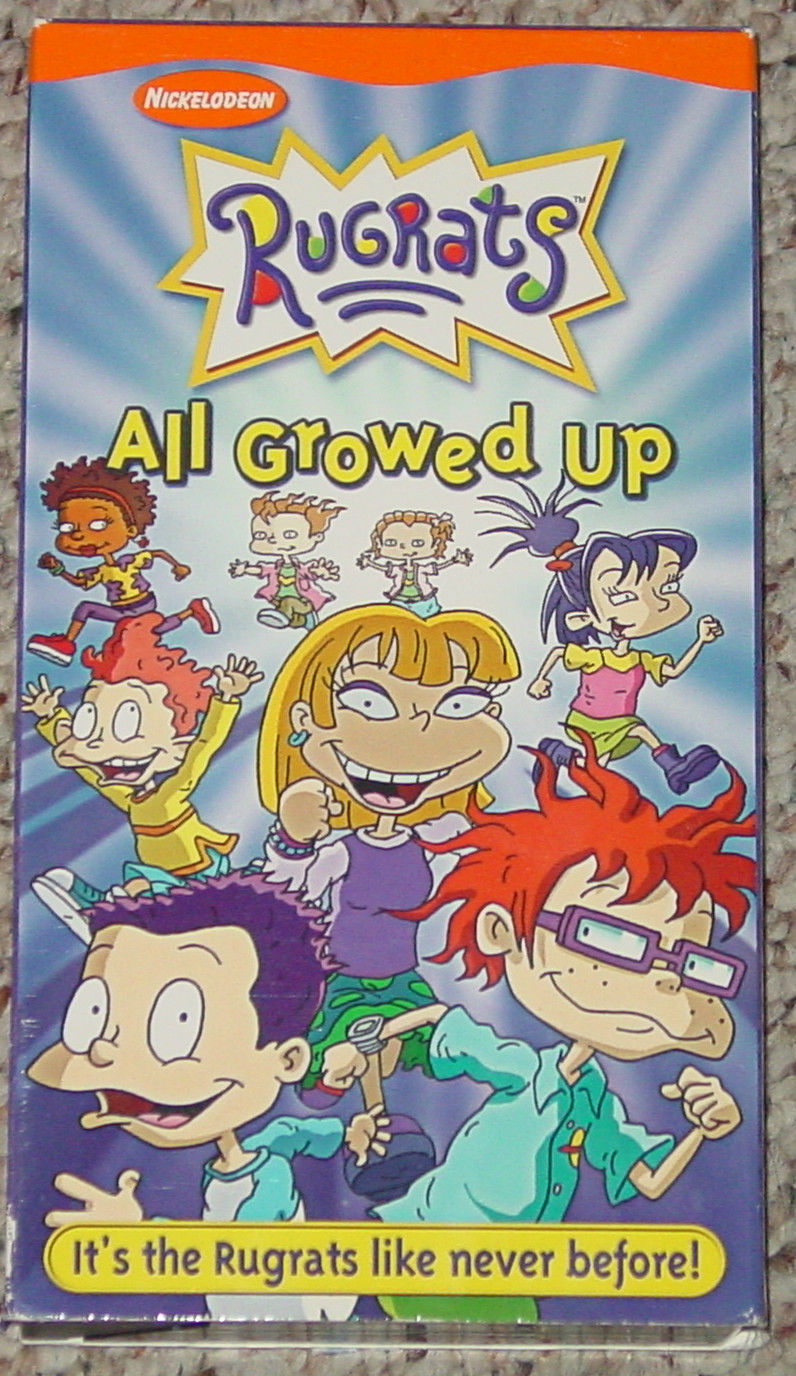 Show full-size image of VHS RUGRATS ALL GROWED UP RUGRATS LIKE NEVER BEFO.....