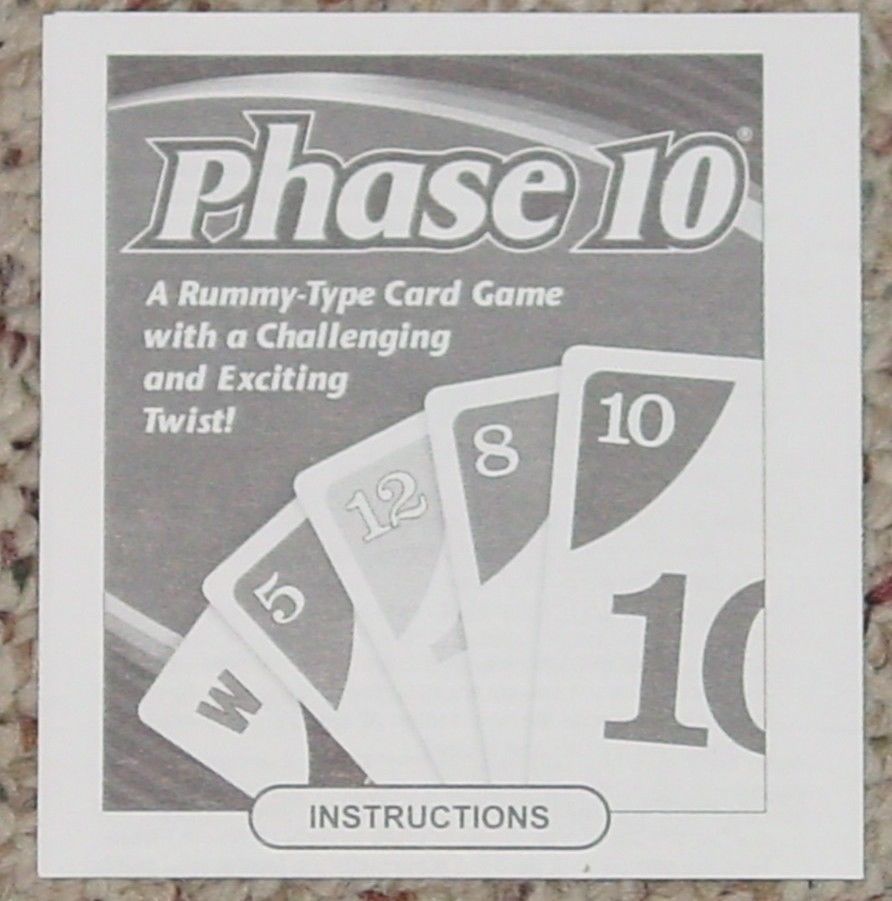 Phase 10 Card Game 2010 Mattel New Sealed and 50 similar items