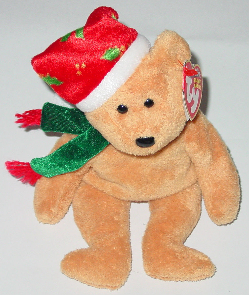 2003 holiday teddy beanie baby