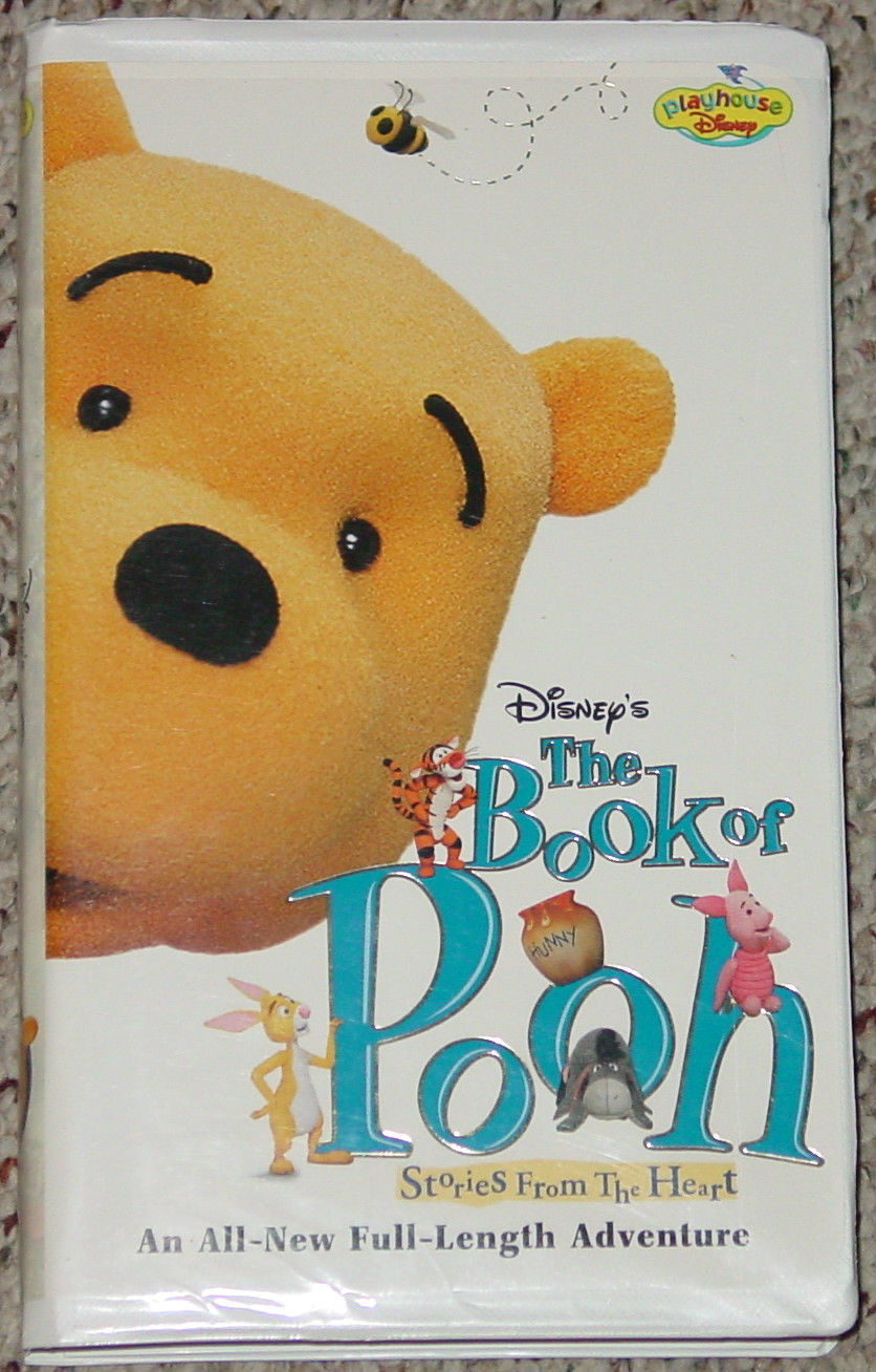 VHS BOOK OF POOH DISNEYS STORIES FROM THE HEART VIDEO TAPE DISNEY ...