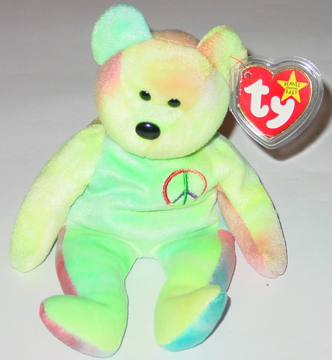 4th generation peace beanie baby