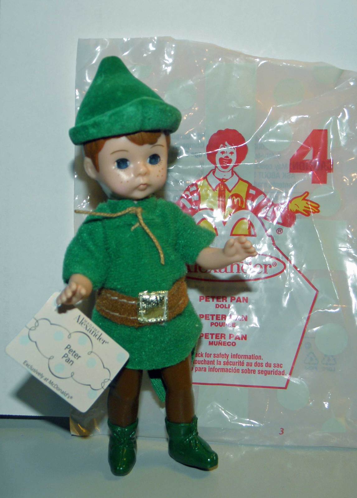 peter pan cuddly toy