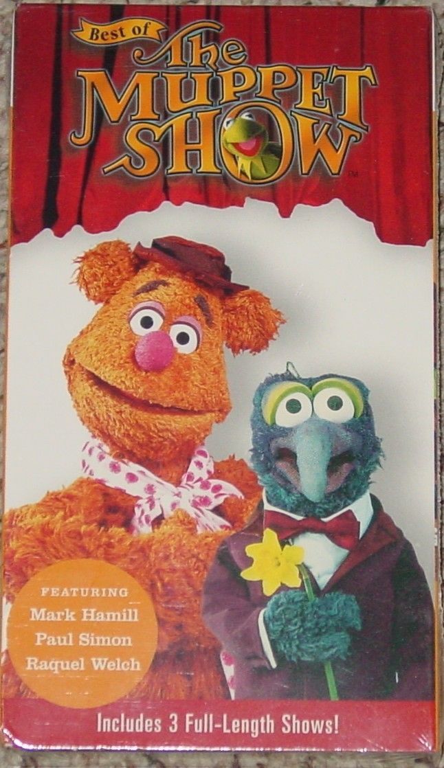 VHS MUPPET SHOW BEST OF VIDEO TAPE RAQUEL WELCH PAUL SIMON NEW FACTORY ...