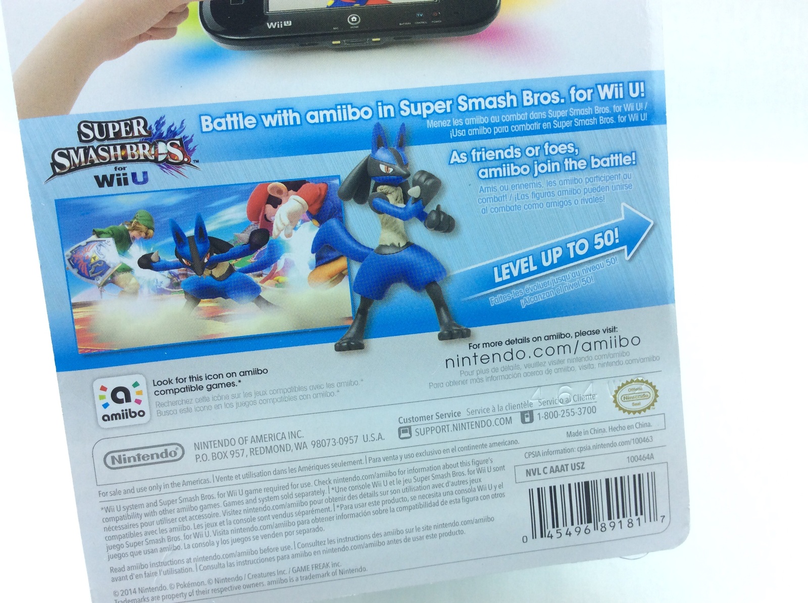 super smash bros ultimate lucario amiibo