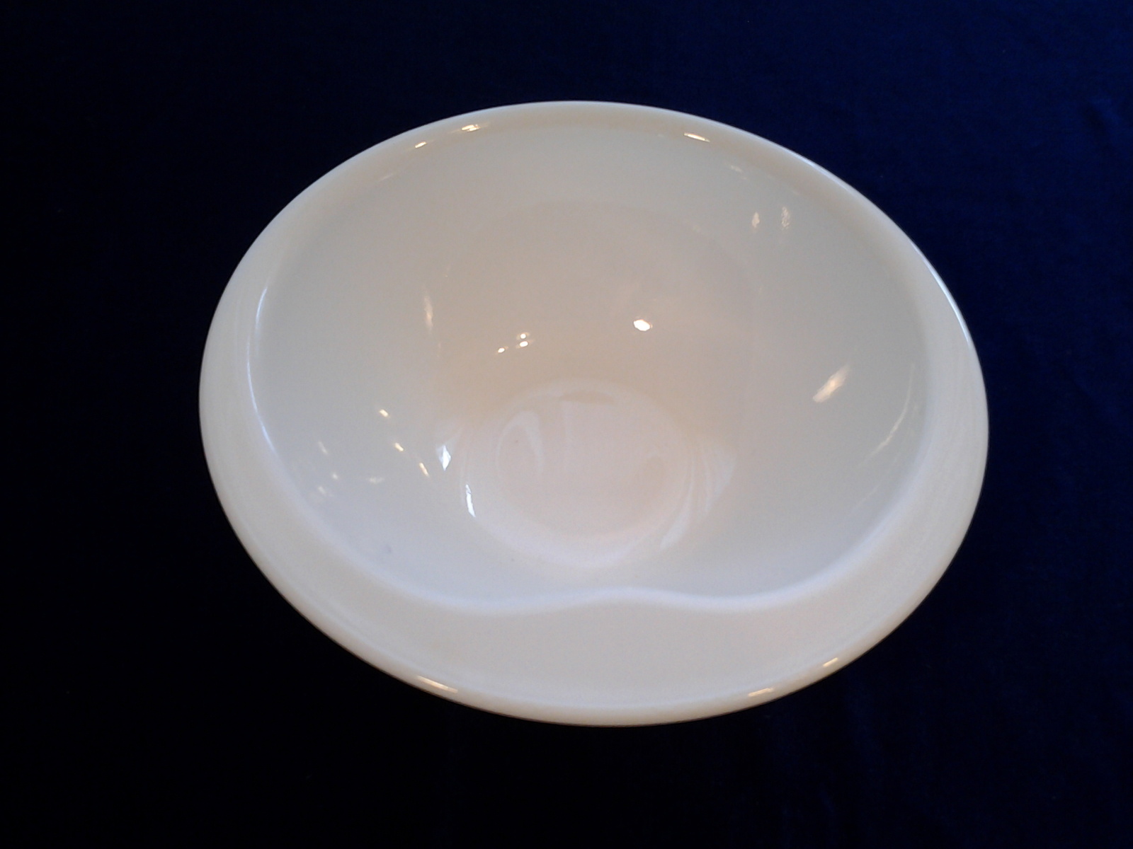 Corelle Vitrelle (2) White Cereal Bowls with Lip handle, 2.5" Tall, 7