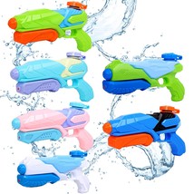 Water Guns For Kids, 6 Pack Super Water Blaster Soaker Squirt Guns, Lo - $42.99