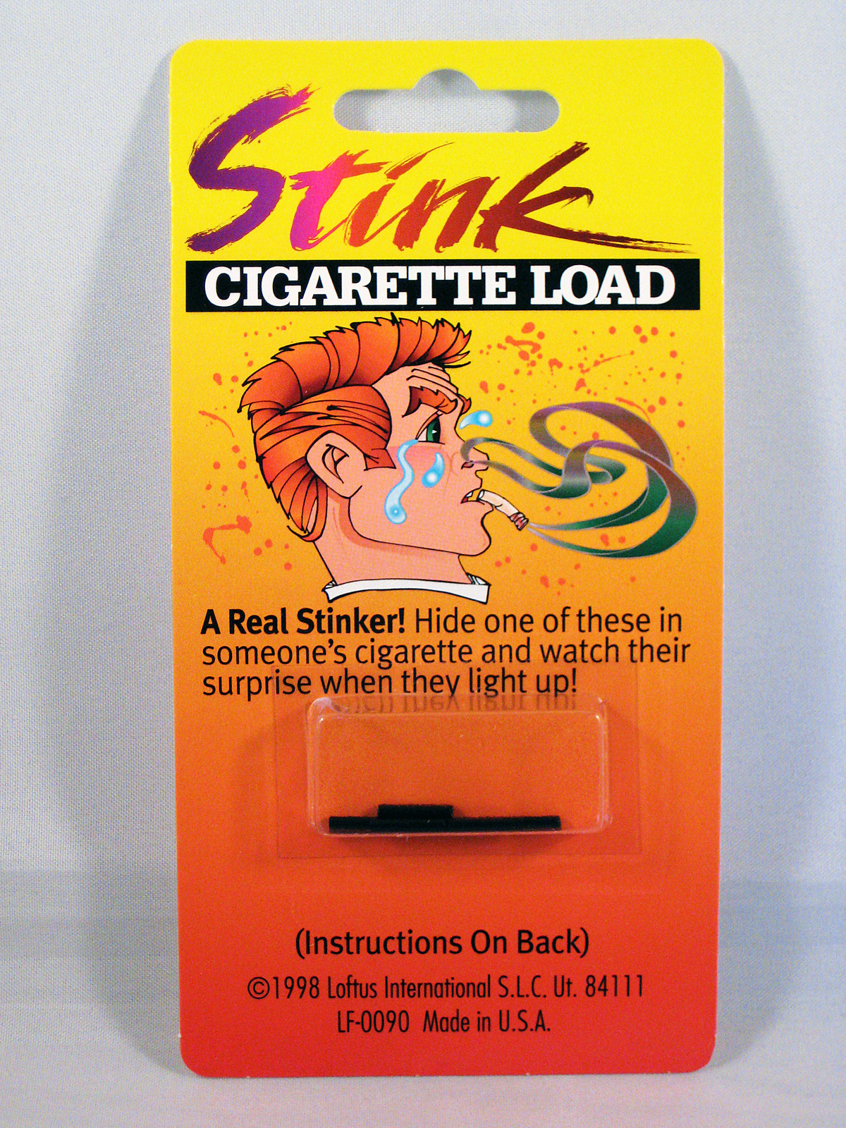 Cigarette Smoker Prank Kit Bangers Stink Loads Practical Joke Prank