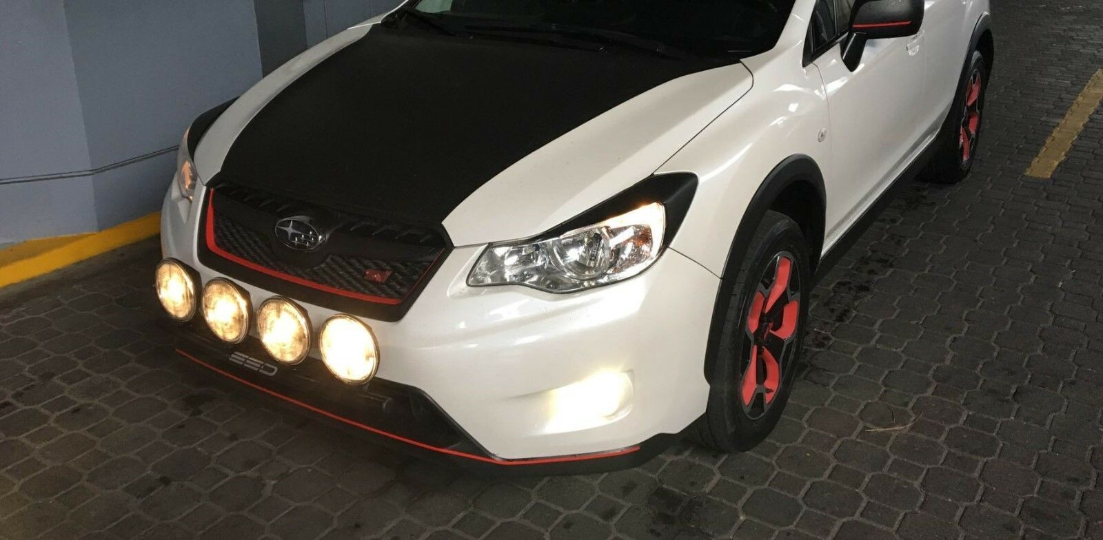 Fits 2015 Subaru Crosstrek, SSD RALLY LIGHT BAR, Bull Bar, 4 Light