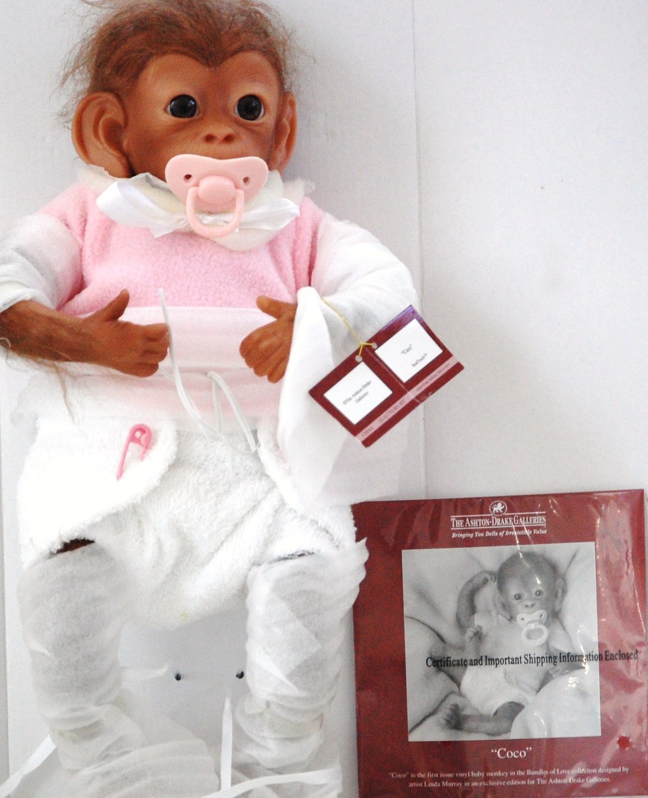 coco baby monkey doll