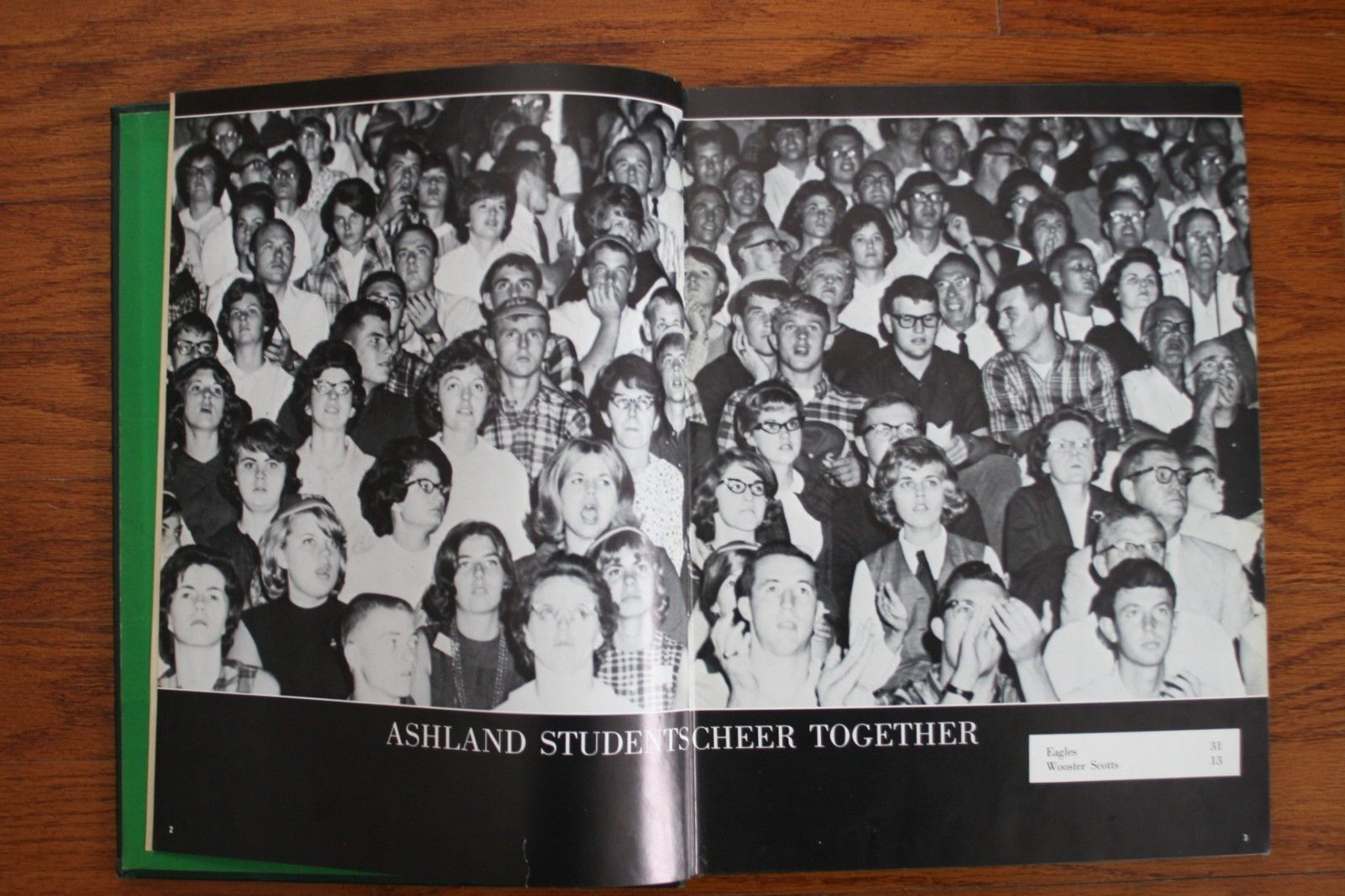 Ohio + 1960 "Pine Whispers" Ashland College Yearbook Ashland 