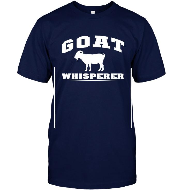 Download Goat Whisperer T Shirt Funny Birthday Black Cotton Tee ...