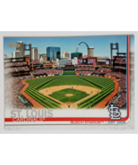 2019 ST. LOUIS CARDINALS BUSCH STADIUM TOPPS TEAM MLB BASEBALL CARD 31 S... - $4.99