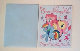 American Greetings My Little Pony Birthday Card Granddaughter Magical Bi... - $2.94