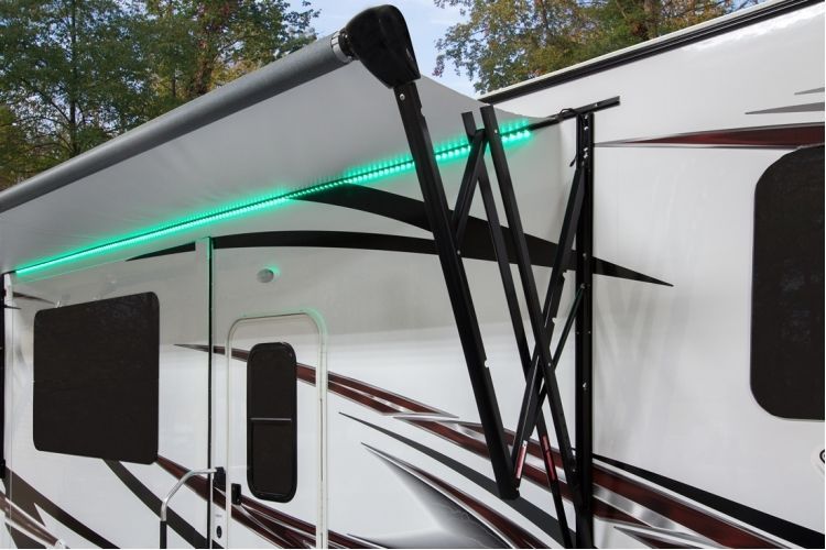 2X BRIGHTNESS RV or CAMPER Awning LED Lights Motorhome Canopy
