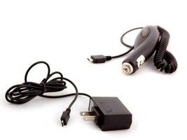 2 pc NEW AT&amp;T LG Quantum C900 WALL CHARGER &amp; CAR CHARGER - $5.99