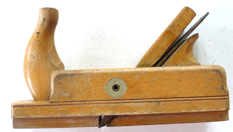 Vintage Umlia horn bench wood plane woodworkers tool 