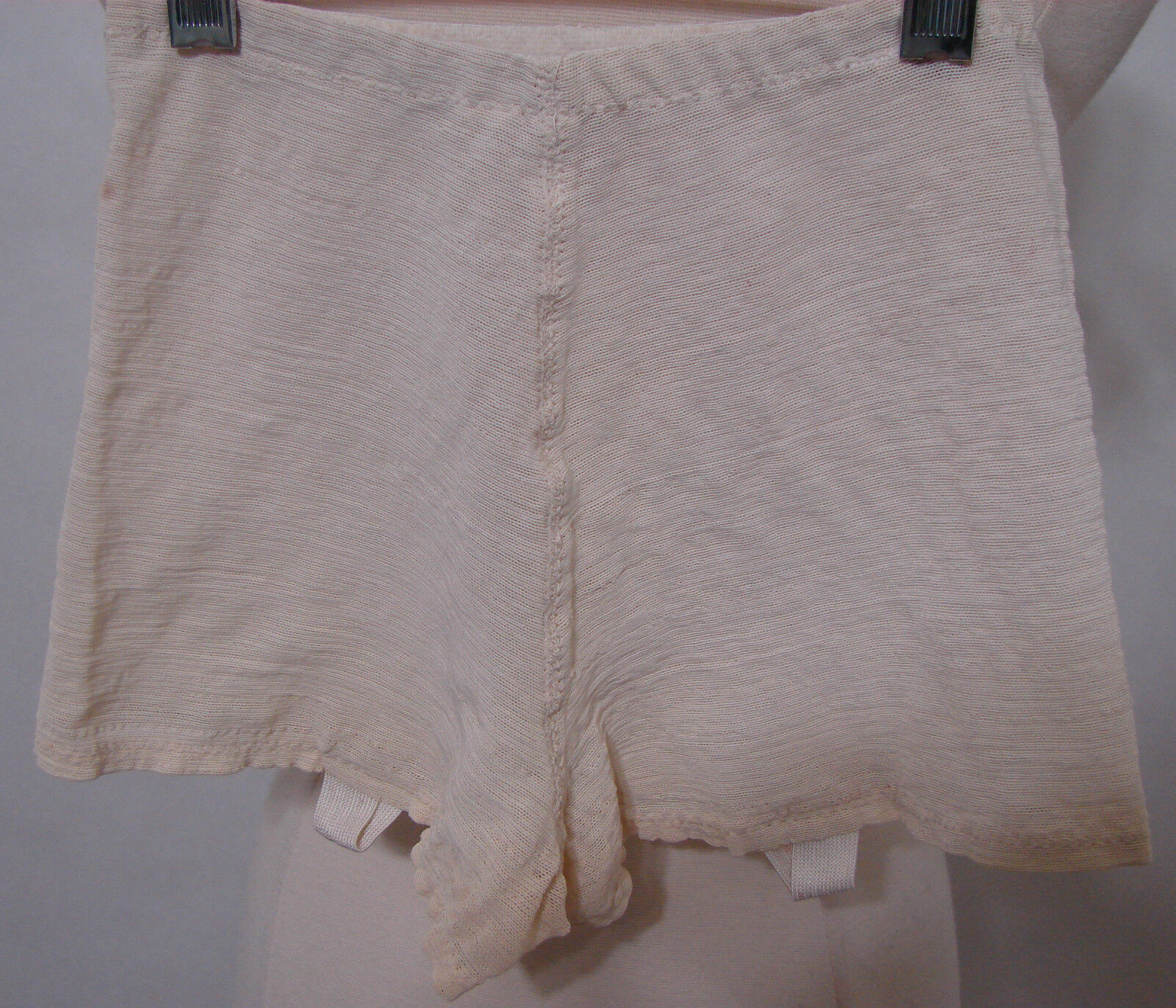 DAMSEL CREATIONS OF HOLLYWOOD I Magnin Vintage Nylon Rubber Boy Short Girdle P Women's Vintage