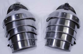  NauticalMart Medieval Shoulder Guard Steel Breastplate Armour Suit  image 3
