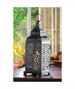 BLACK MOROCCAN CANDLE LANTERN - $33.00