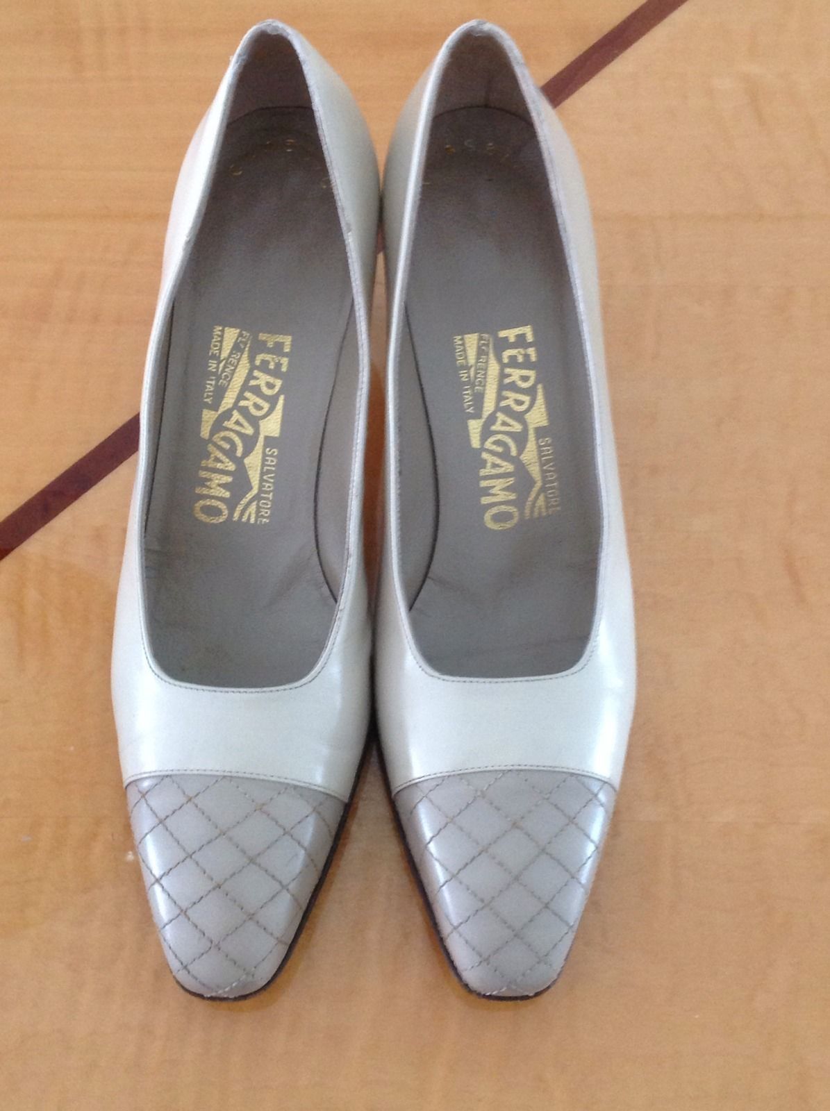 salvatore ferragamo cap toe pumps