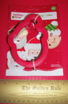 Wilton Holiday Food Craft Head Cookie Cutter Christmas Comfort Grip Kitchen Tool - $4.74