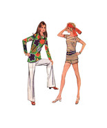 McCall's 2246 Vintage 1969 Retro Top - Shorts & Pants Pattern -  Misses Size 12  - $9.00
