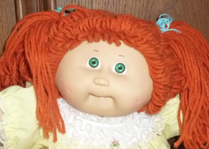 cabbage patch red hair