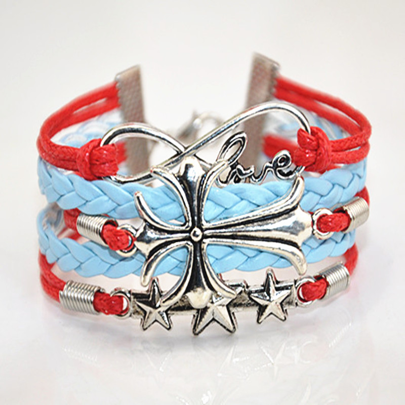 Jesus religion belief bracelet cross bracelet women jewelry girl boy