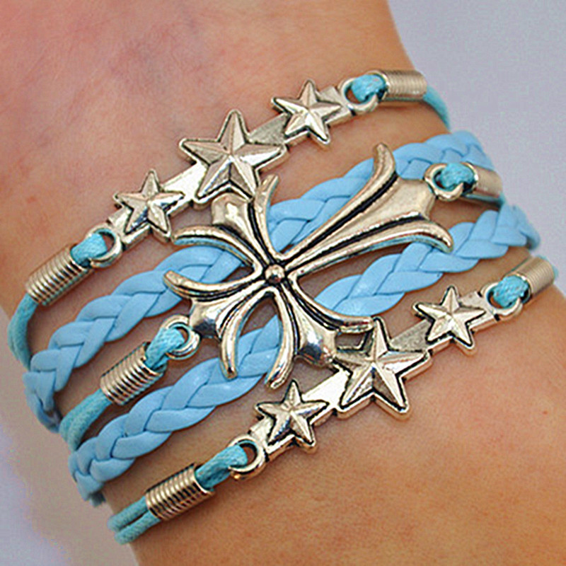 Jesus religion belief bracelet cross bracelet women jewelry girl boy