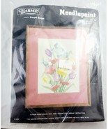 Charmin-Pastel Bouquet Needlepoint Kit - $14.70