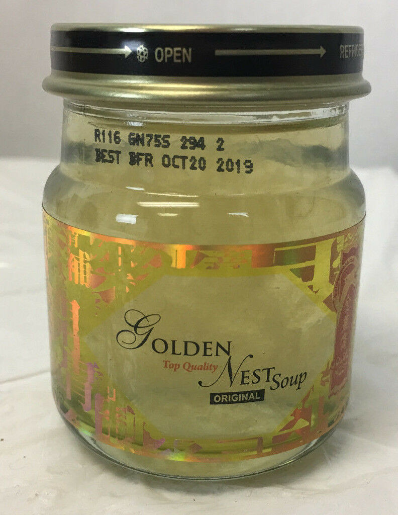 Golden Nest Original Soup Swallow Bird Nest 2.5 FL OZ Bottle Lot Of 2 ...