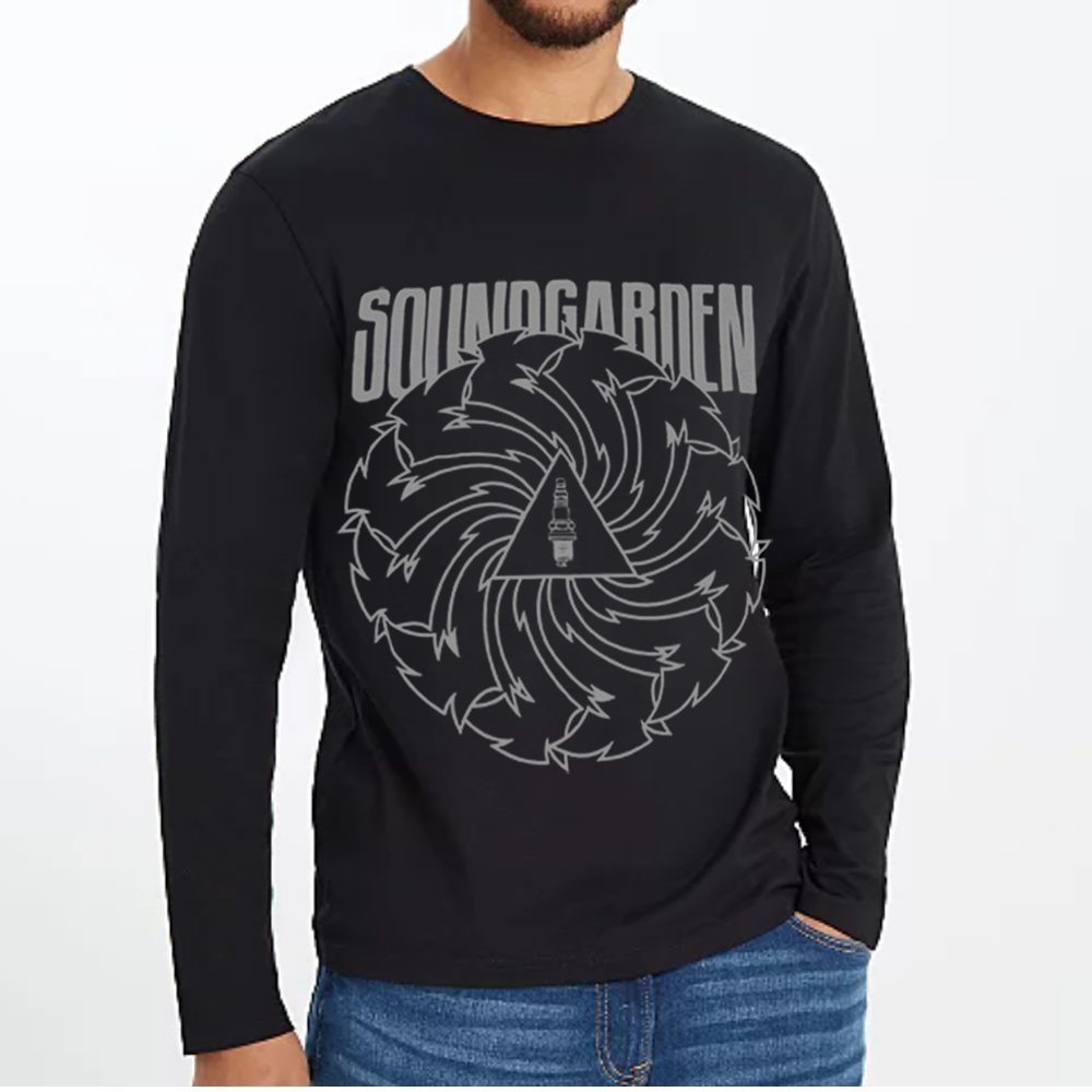 Soundgarden (2) Black Tee Men Longsleeve T-Shirt