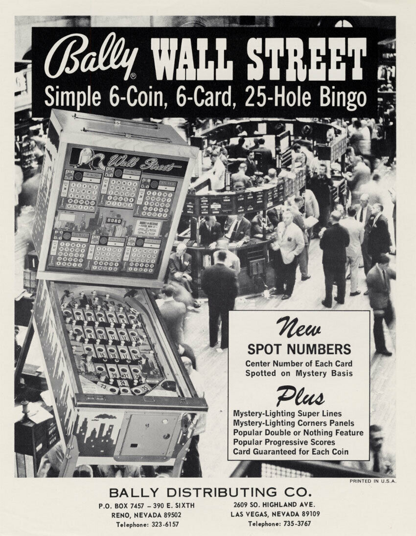 Hi Flyer Pinball Flyer Original 1974 Chicago Coin Promo Game Artwork Sheet 