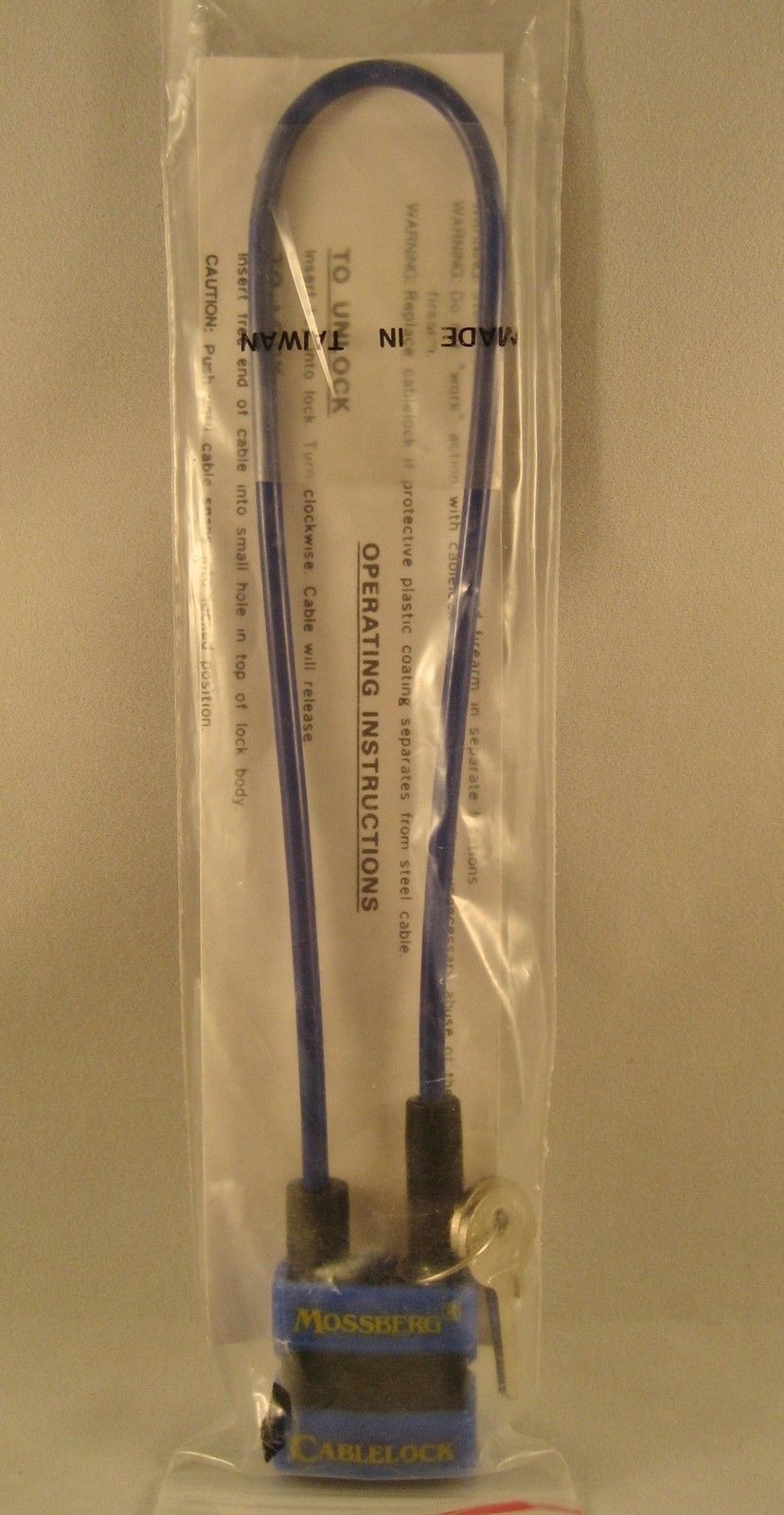 Mossberg Gun Cable Lock For Firearms Rifle Shotgun Handgun Pistol