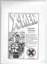 X-MEN 1991 Keepsake Collection By Jim Lee (3472) - Marvel Comics Group - $50.21