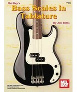 Bass Scales In Tablature/Book  - $9.95
