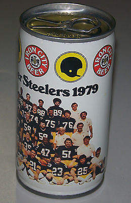 AWESOME Pittsburgh Steelers 1979 Super Bowl Champions Iron City Beer ...