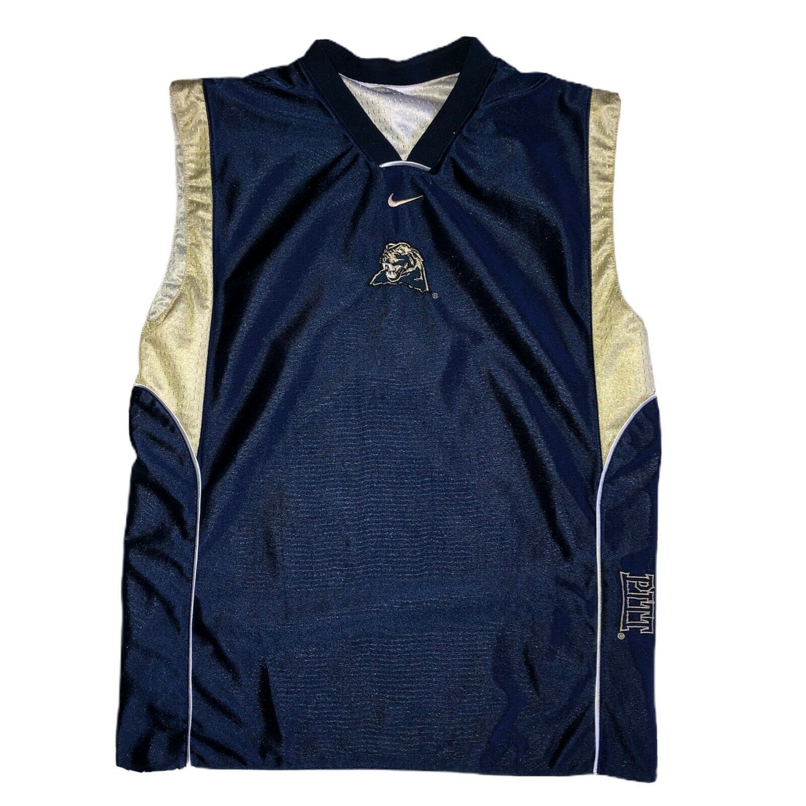 Pitt Panthers Youth Large Reversible Nike Basketball Jersey NCAA