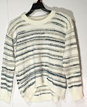 Calvin Klein Jeans Ladies' Marled Sweater, Marshmallow Color. - $23.99