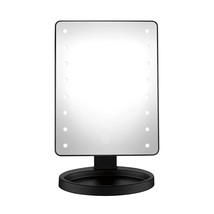 Conair Reflections Led Lighted Vanity Makeup Mirror With Touch, Black Finish - $34.99