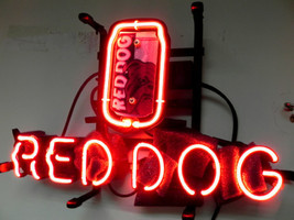 New RED DOG Miller Brewing Can Beer Neon Light Sign 14&quot;x8&quot; [High Quality] - $74.00