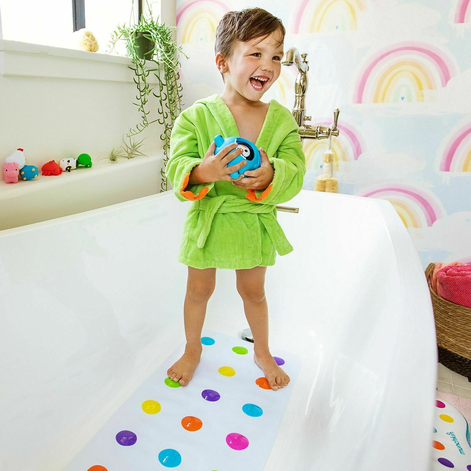 Munchkin Bath Mat Dots Other