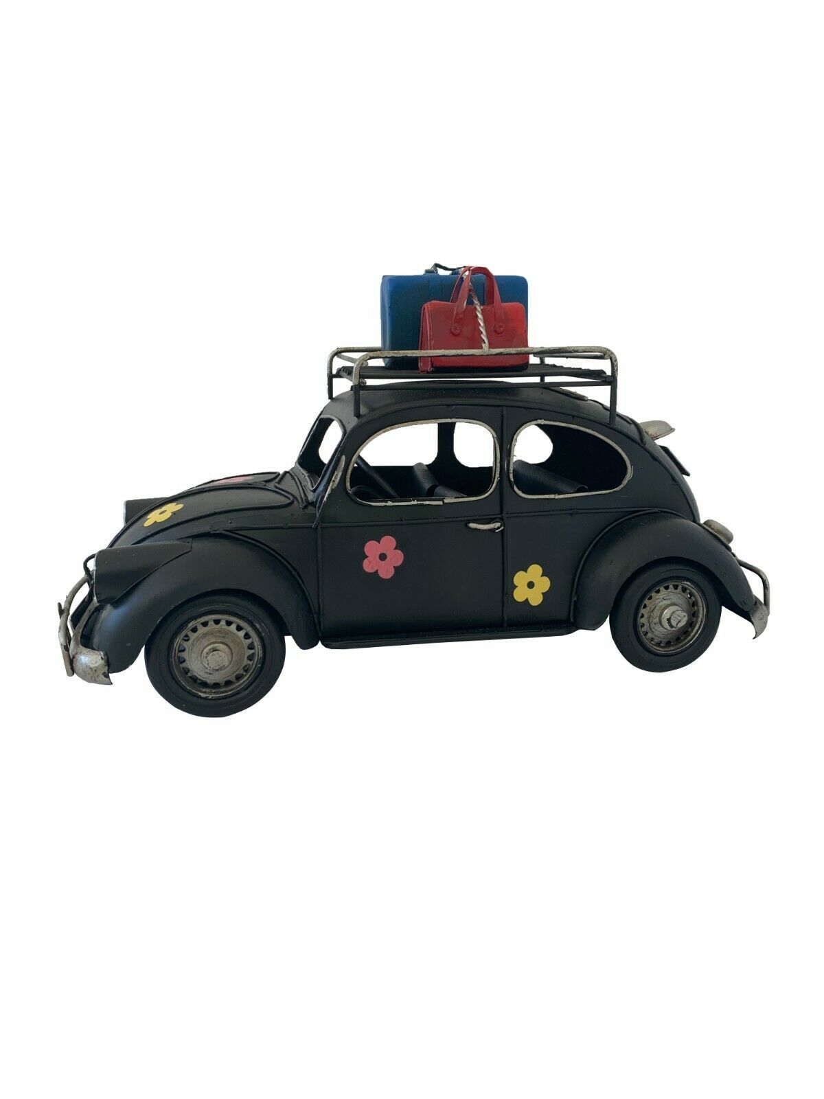 Herbie Beetle Antique Car Toy Pull Back Diecast Model Vehicle Toys for Boys Gift