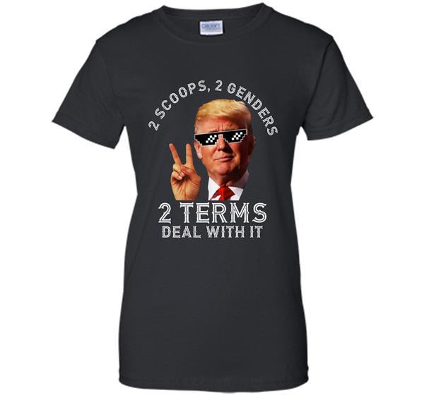 Image of Scoops  Genders  Terms Deal With It T-Shirt Women