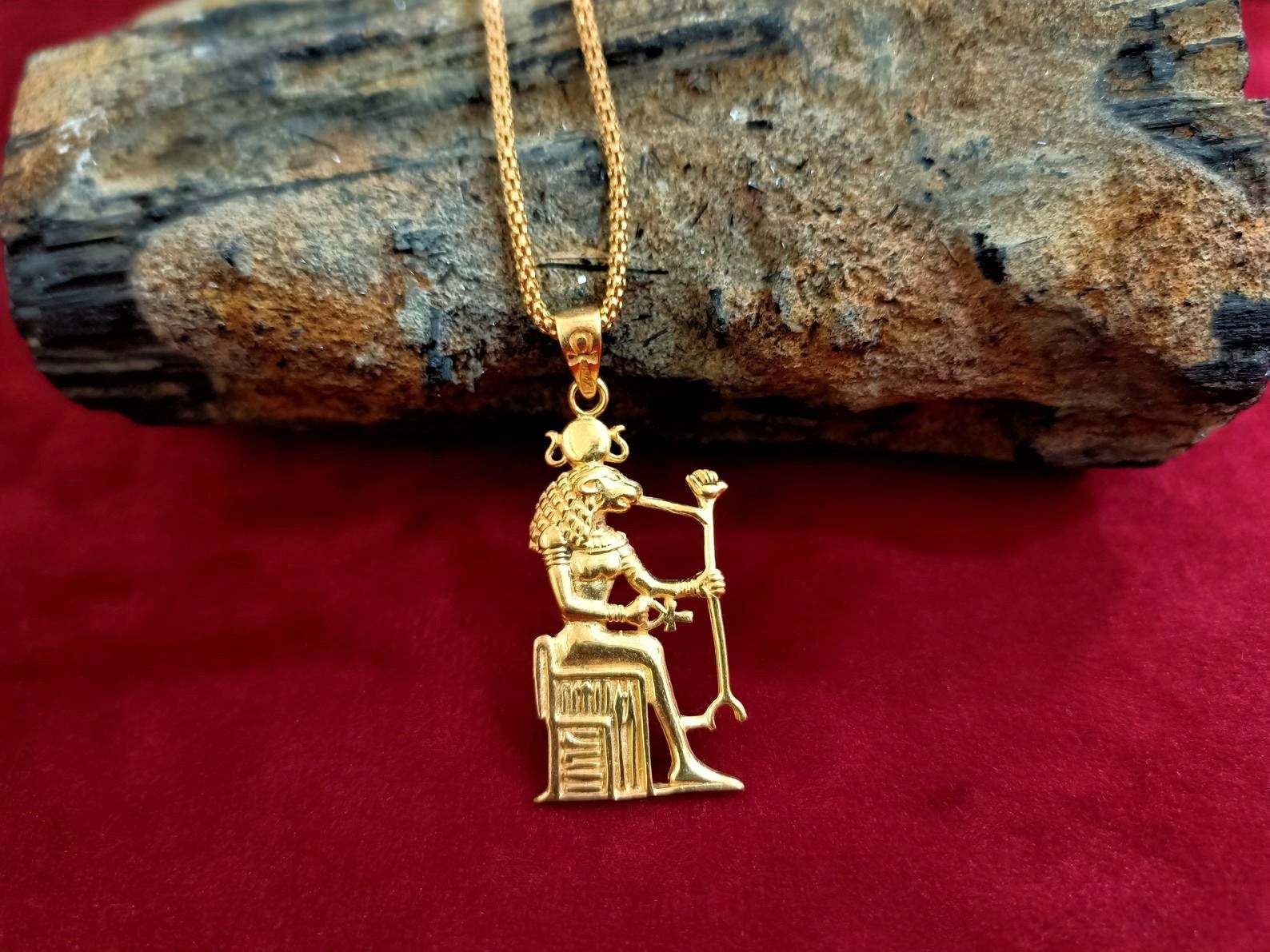 sekhmet pendant