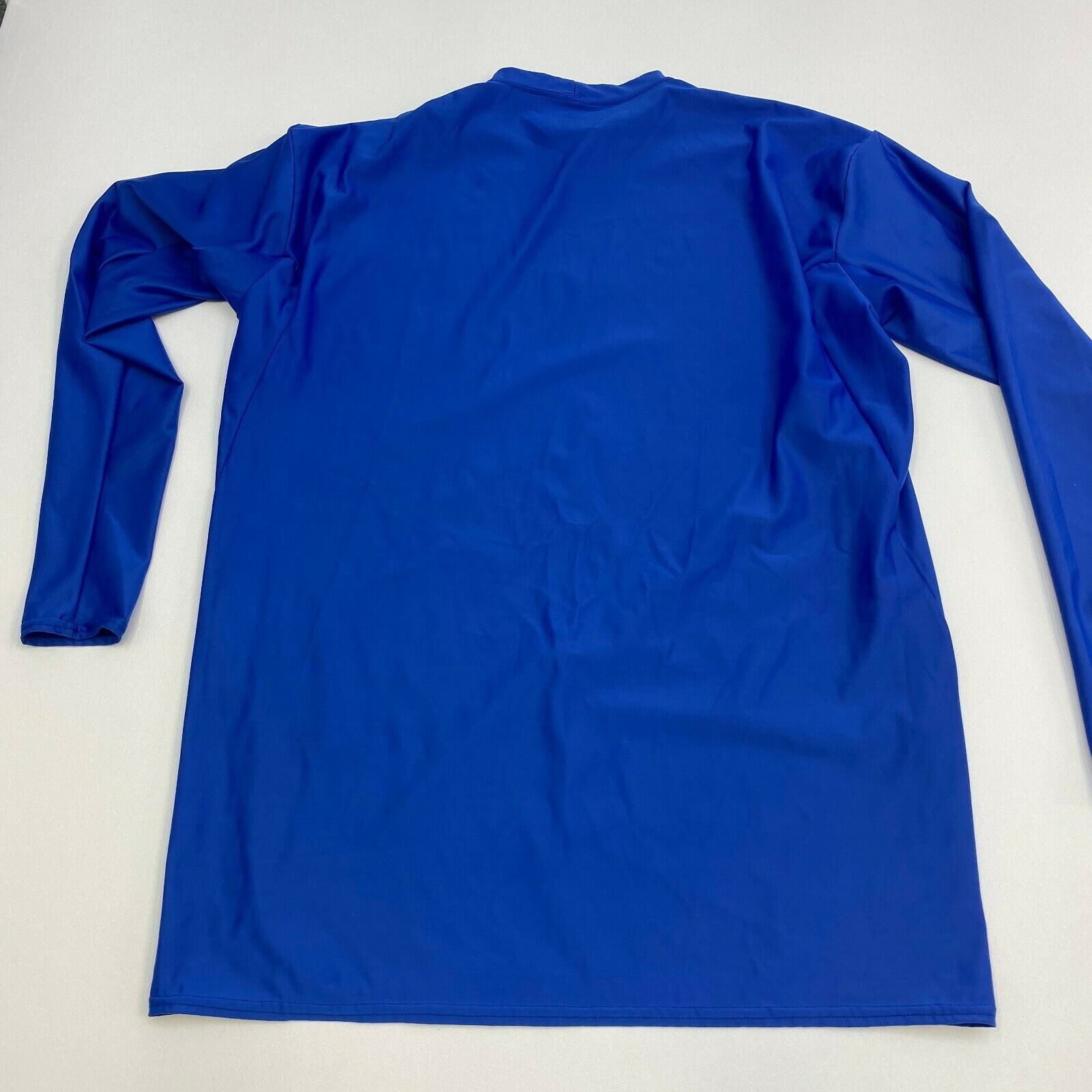Starter Long Sleeve Shirt Mens XXXL Blue Mock Neck Polyester Workout ...