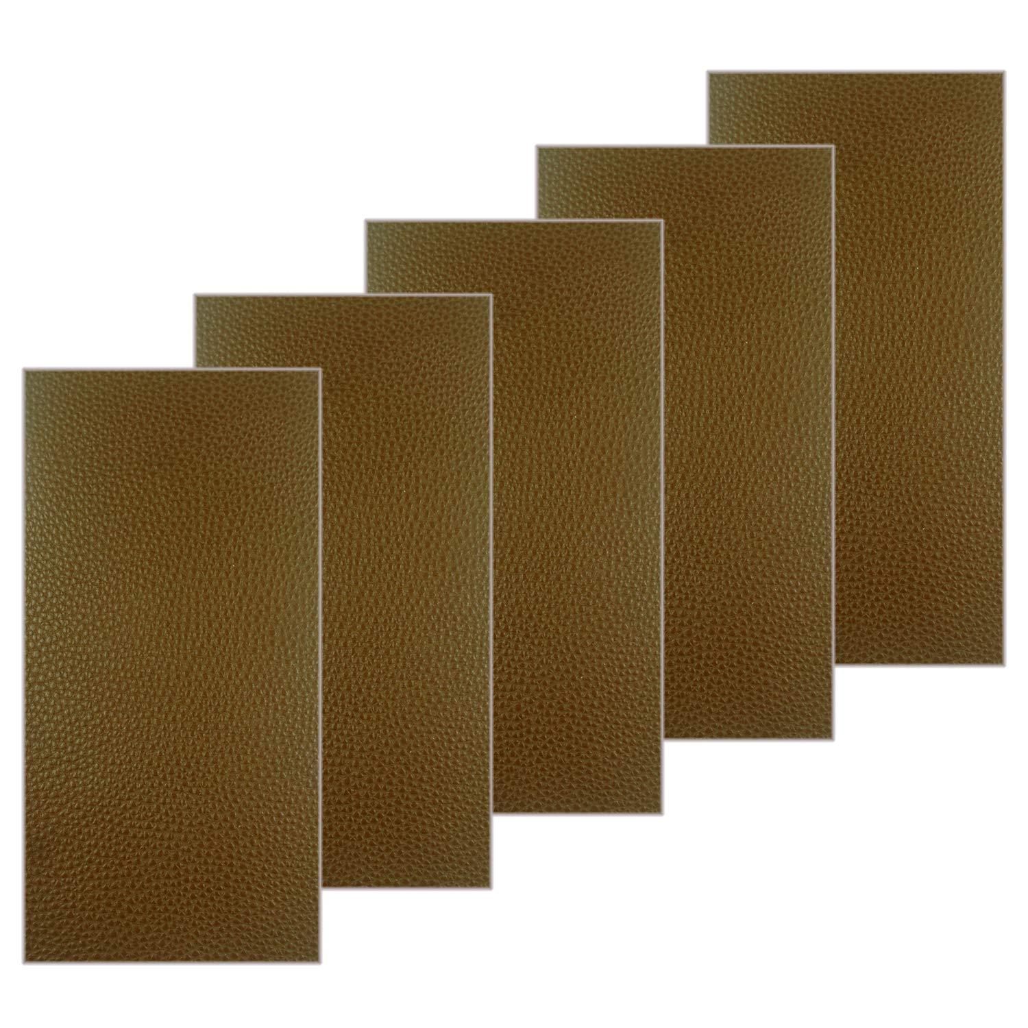 Leather Repair Patch 5 Pieces Leather Adhesive Patches for Couch