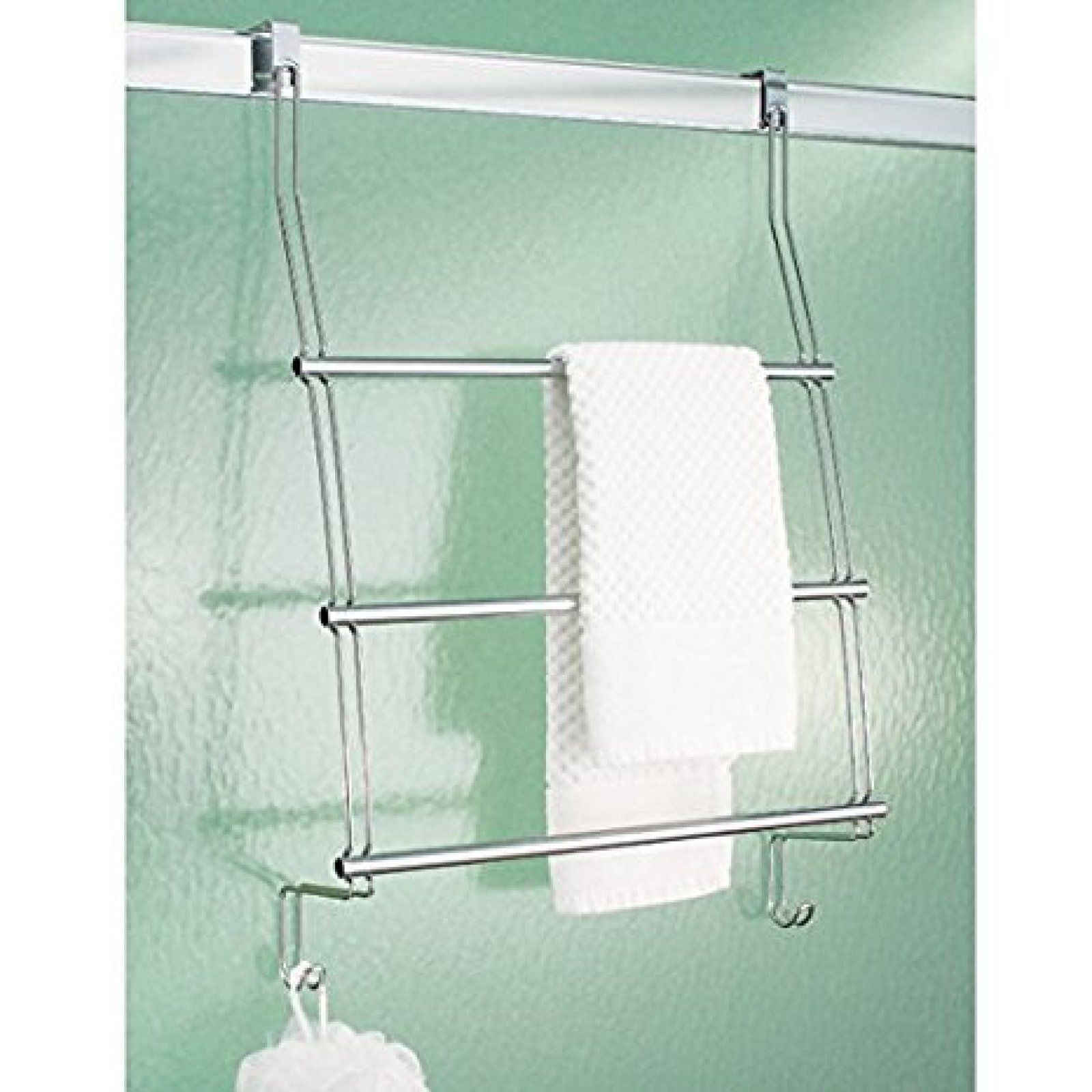 Over Shower Door Towel Rack Bathroom Chrome And 50 Similar Items Over Shower Door Towel Rack Bathroom Chrome Bath Holder Storage Hang Towels Bar